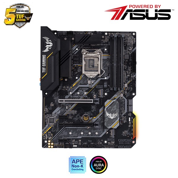 Main Asus TUF GAMING B460-PLUS (Chipset Intel B460/ Socket LGA1200/ VGA onboard/ATX)