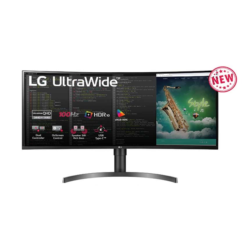 Màn hình LG 35WN75C-B 35Inch 100Hz UltraWide QHD, curved
